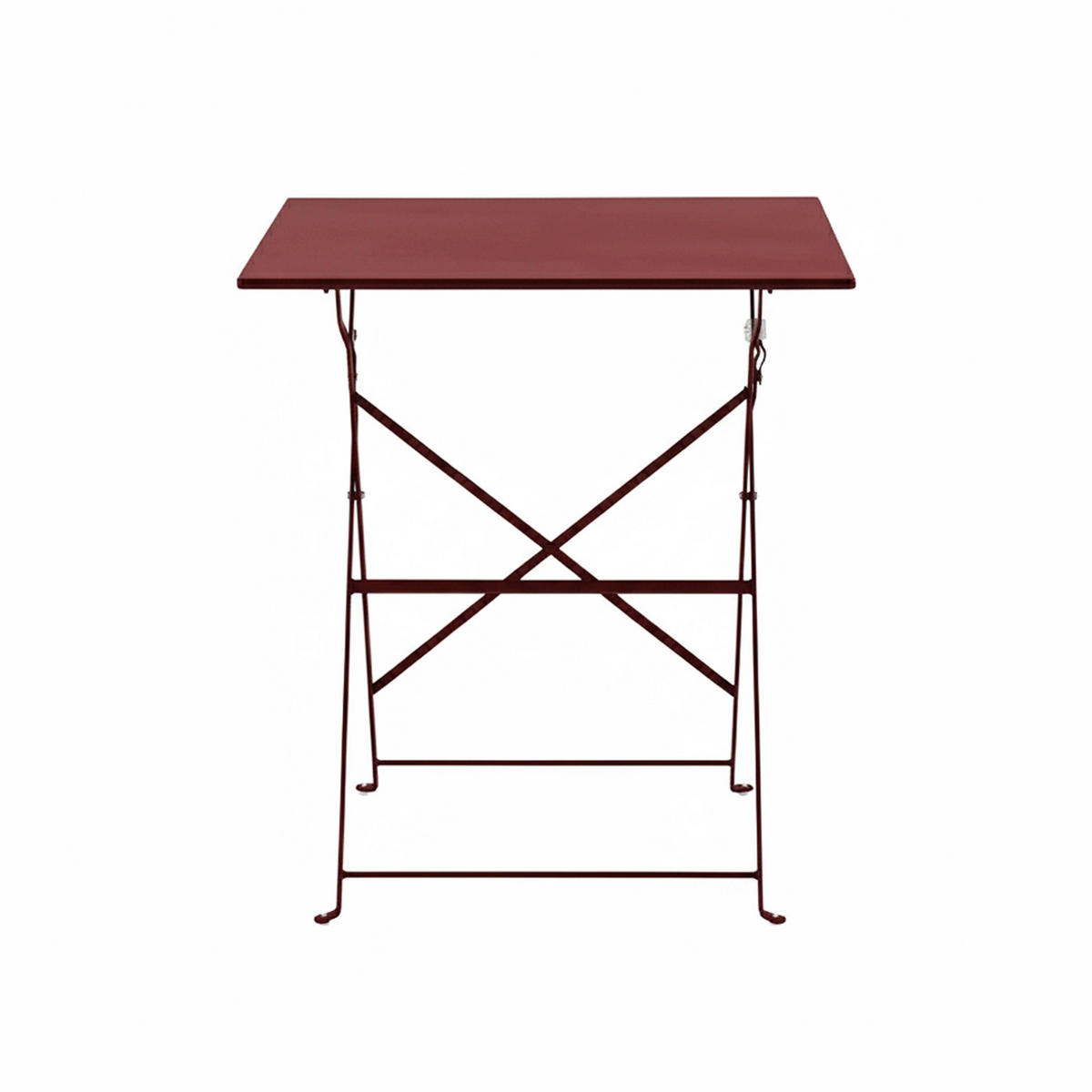 BISTROTISCH, Lila - Lila, Metall (60/60/71cm) - Oviala