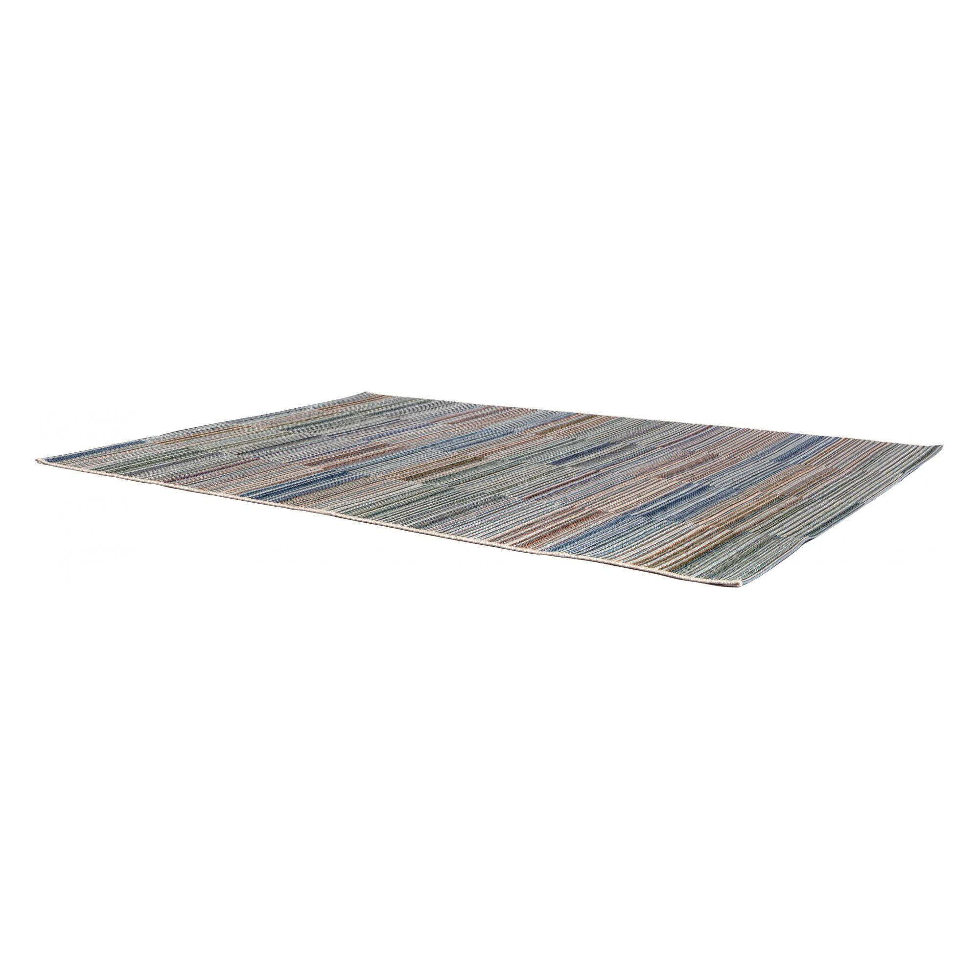 OUTDOOR-TEPPICH Bianca lagunenblau 120 x 170 x 1 cm - Türkis, Textil (120/170cm) - Vivaraise