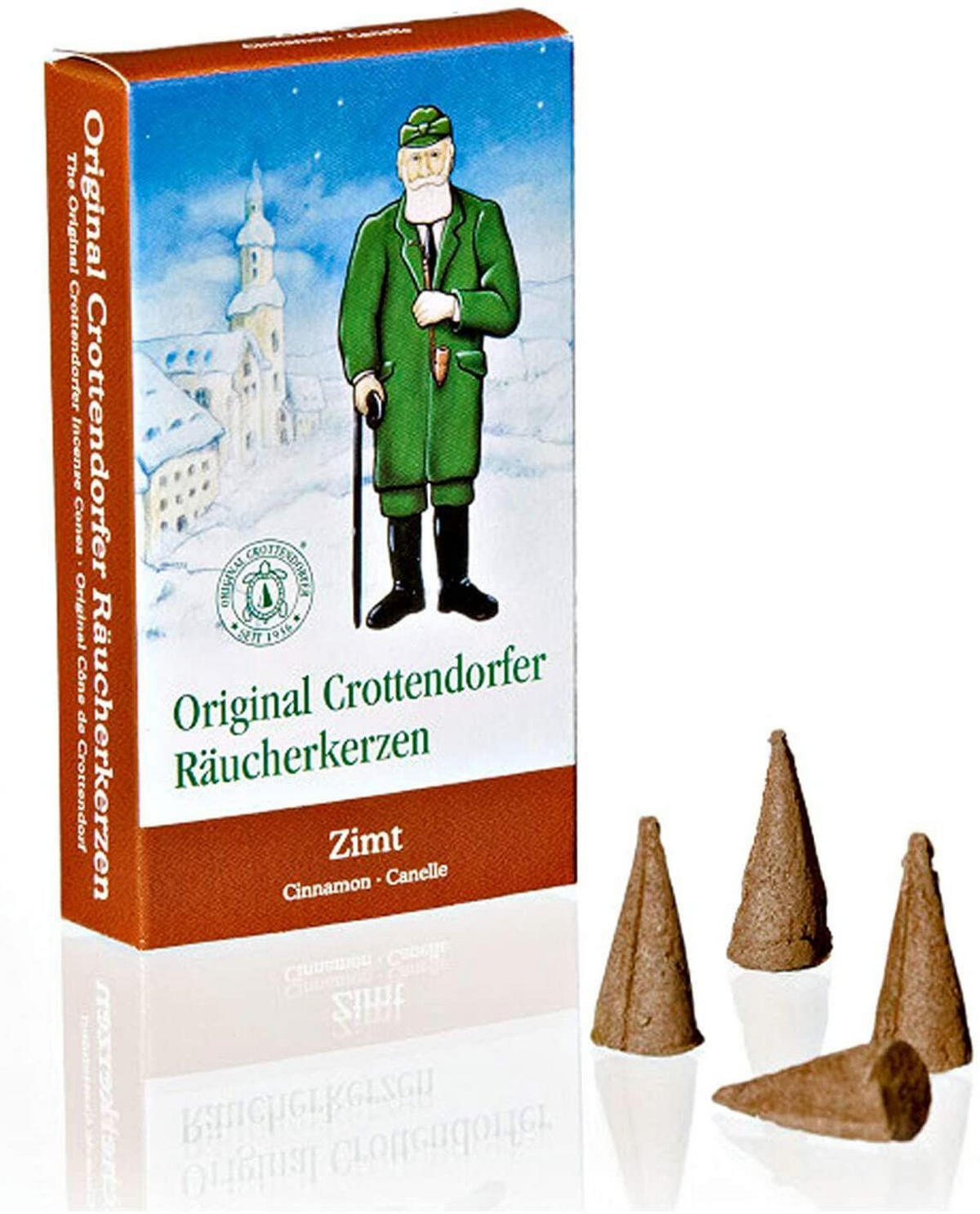 RÄUCHERKERZEN Zimt 24er Packung - Multicolor, Holz (0.1/1/0.1cm) - Crottendorfer