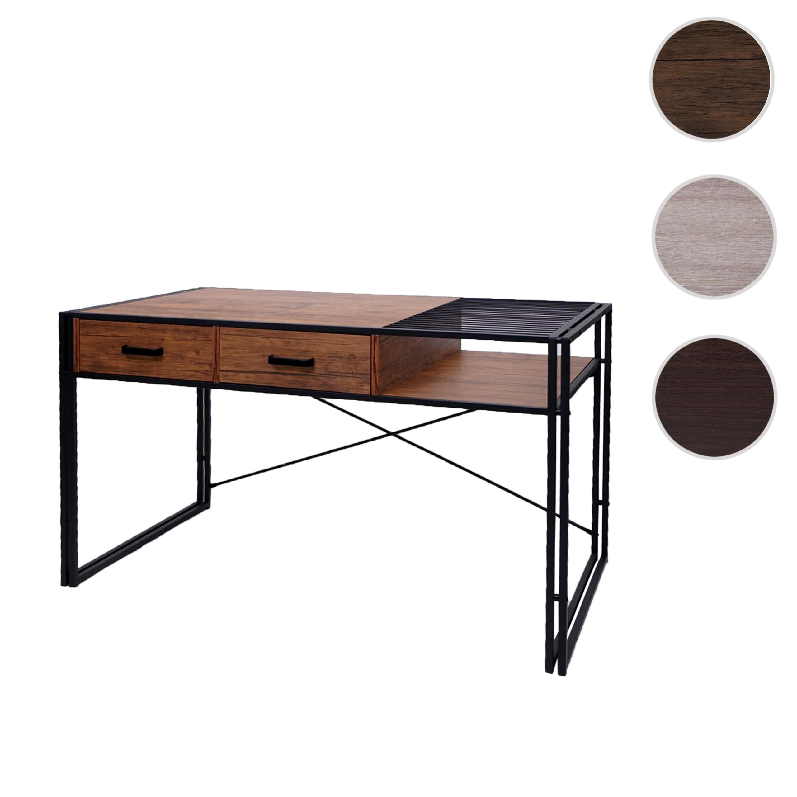 SCHREIBTISCH rechteckig Buche Dekor - Buchefarben, Holzwerkstoff (76/120/73cm) - MCW