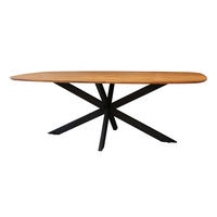 ESSTISCH MAGNUS GRANDE Braun Massivholztisch aus Akazie 215 cm - Braun, Holz (215/105/77cm) - alesvelt