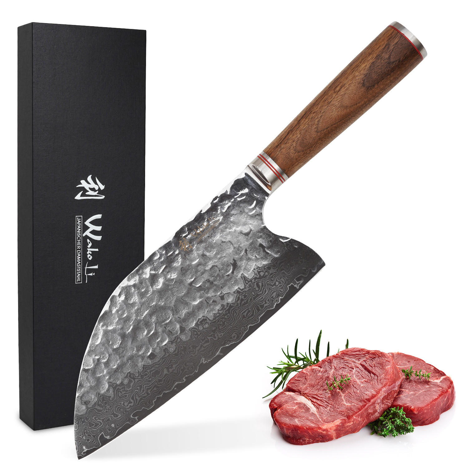 Wakoli Kochmesser Nussbaum 34 cm