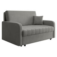 SCHLAFSOFA Viva Silk III - Schwarz/Grau, Holz/Textil (152/85/98cm) - MIRJAN24