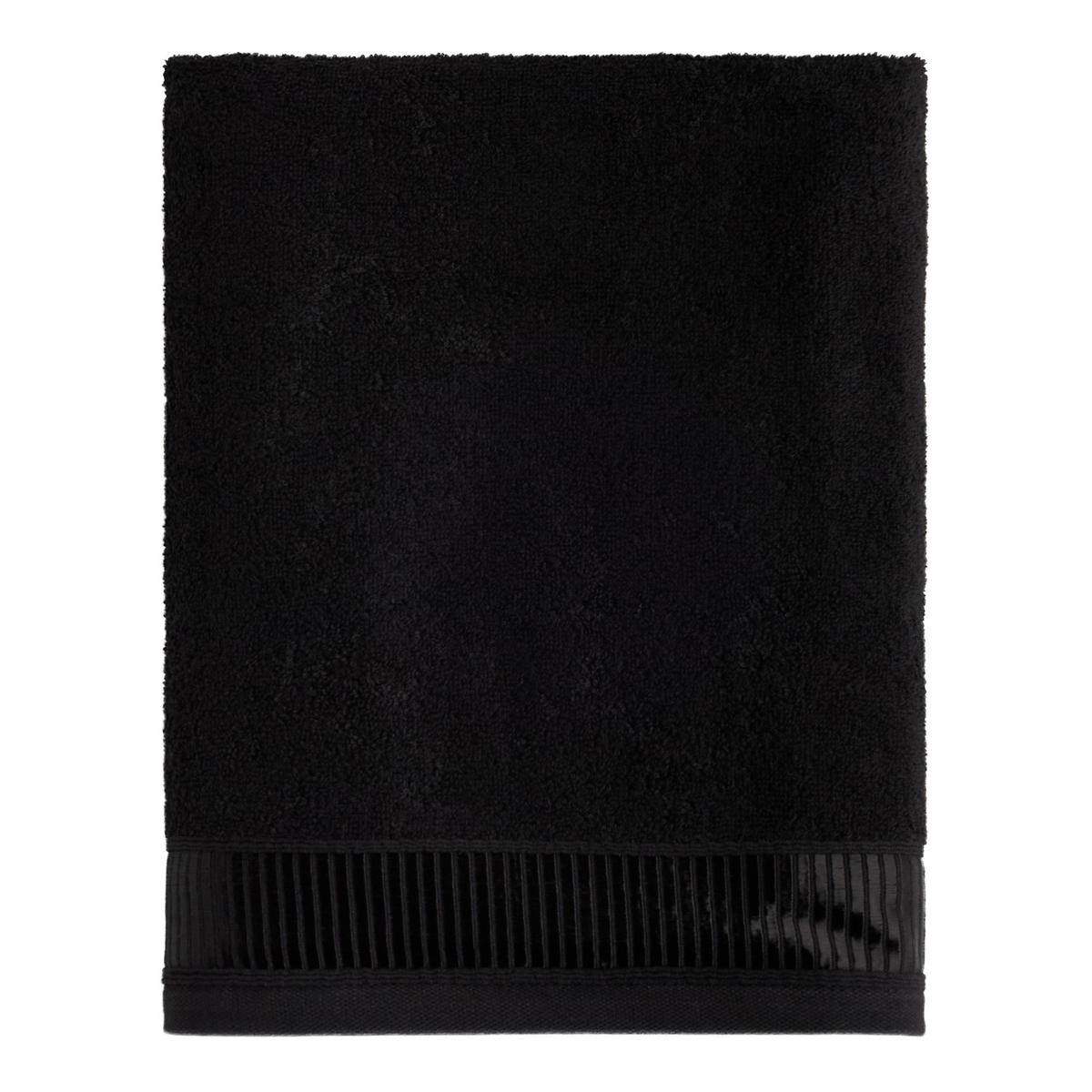 BADETUCH Alicanty - Schwarz, Textil (70/130cm) - home&you