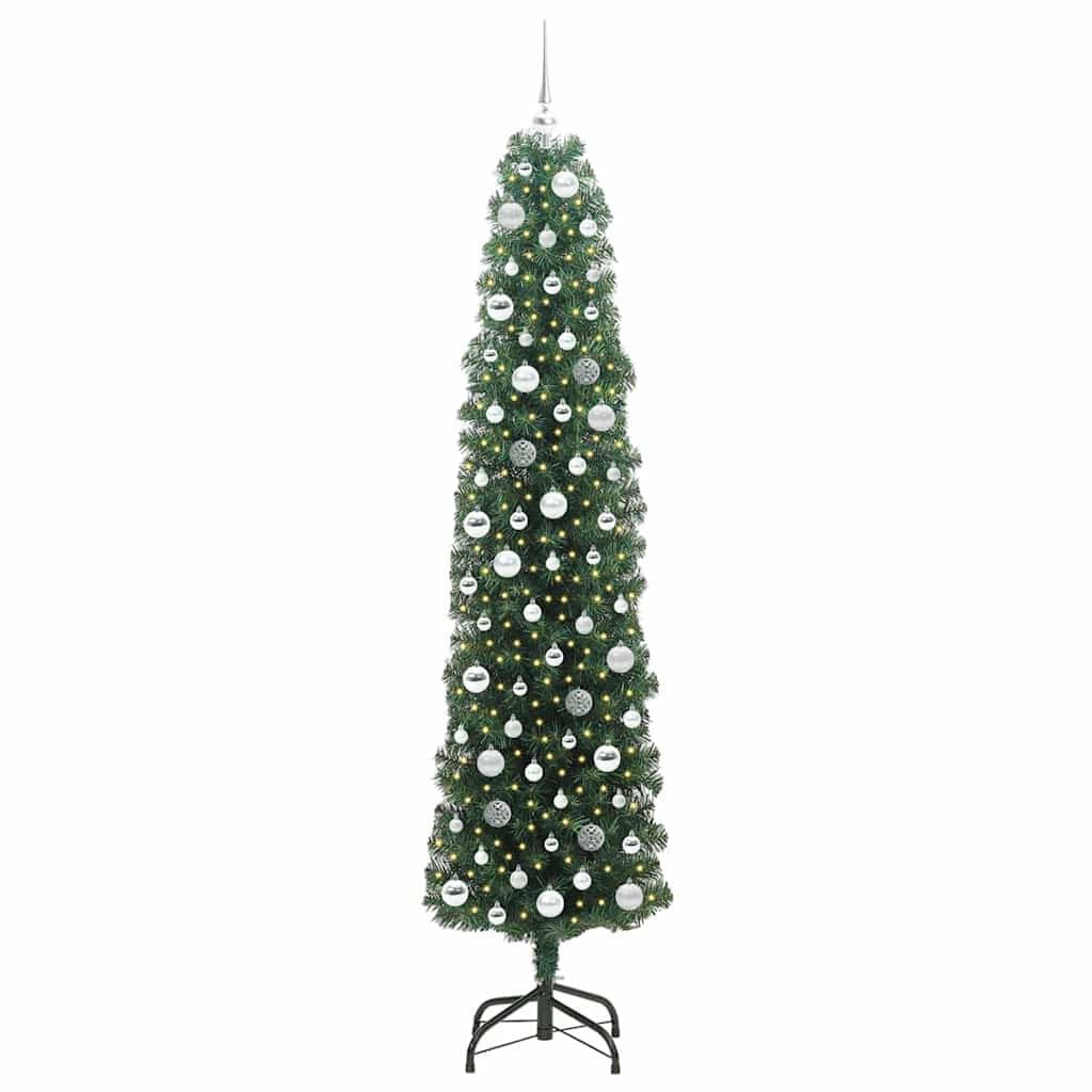vidaXL Weihnachtsbaum Grün 210 cm