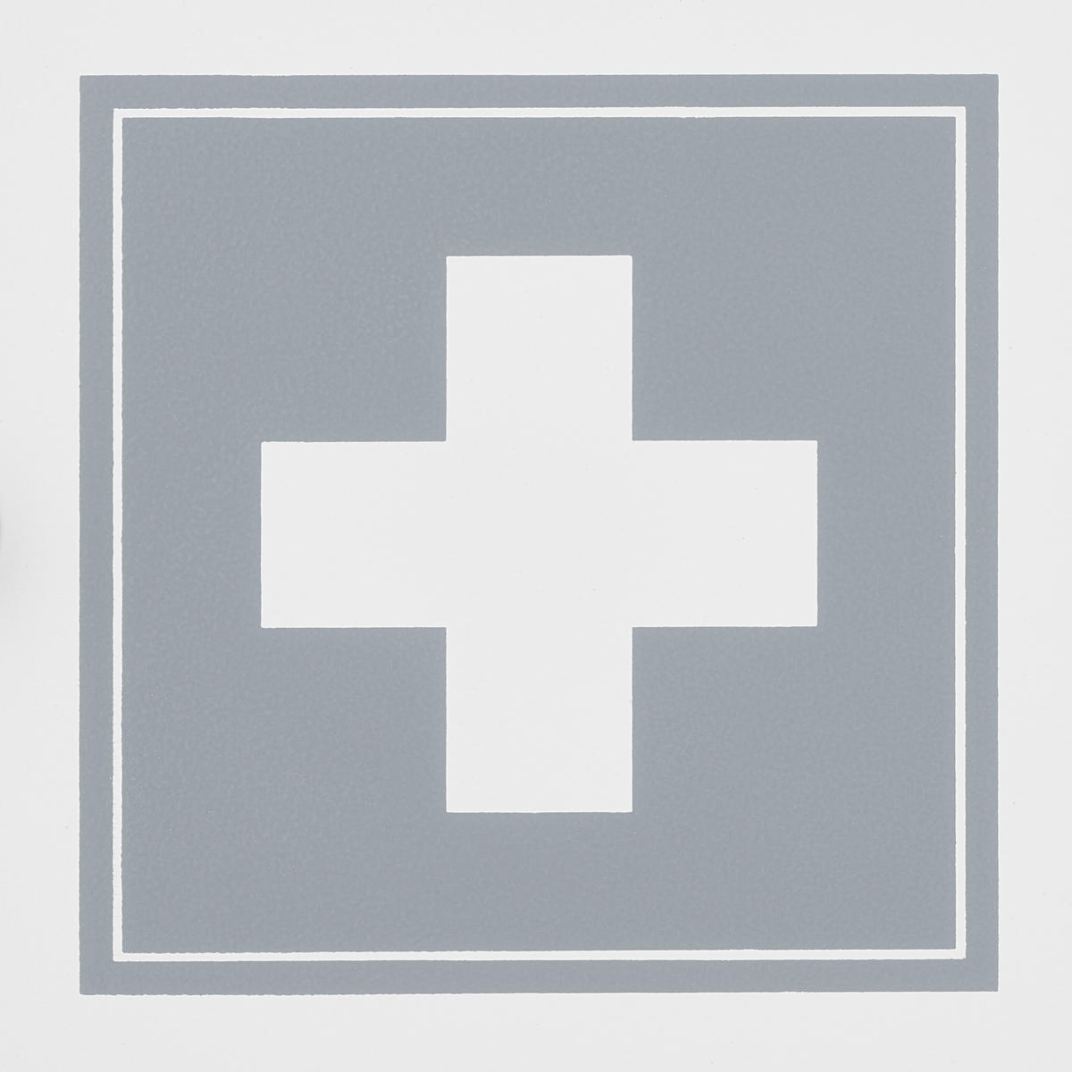 MEDIZINSCHRANK - Weiß, Metall (21.5/32/8cm) - Relaxdays