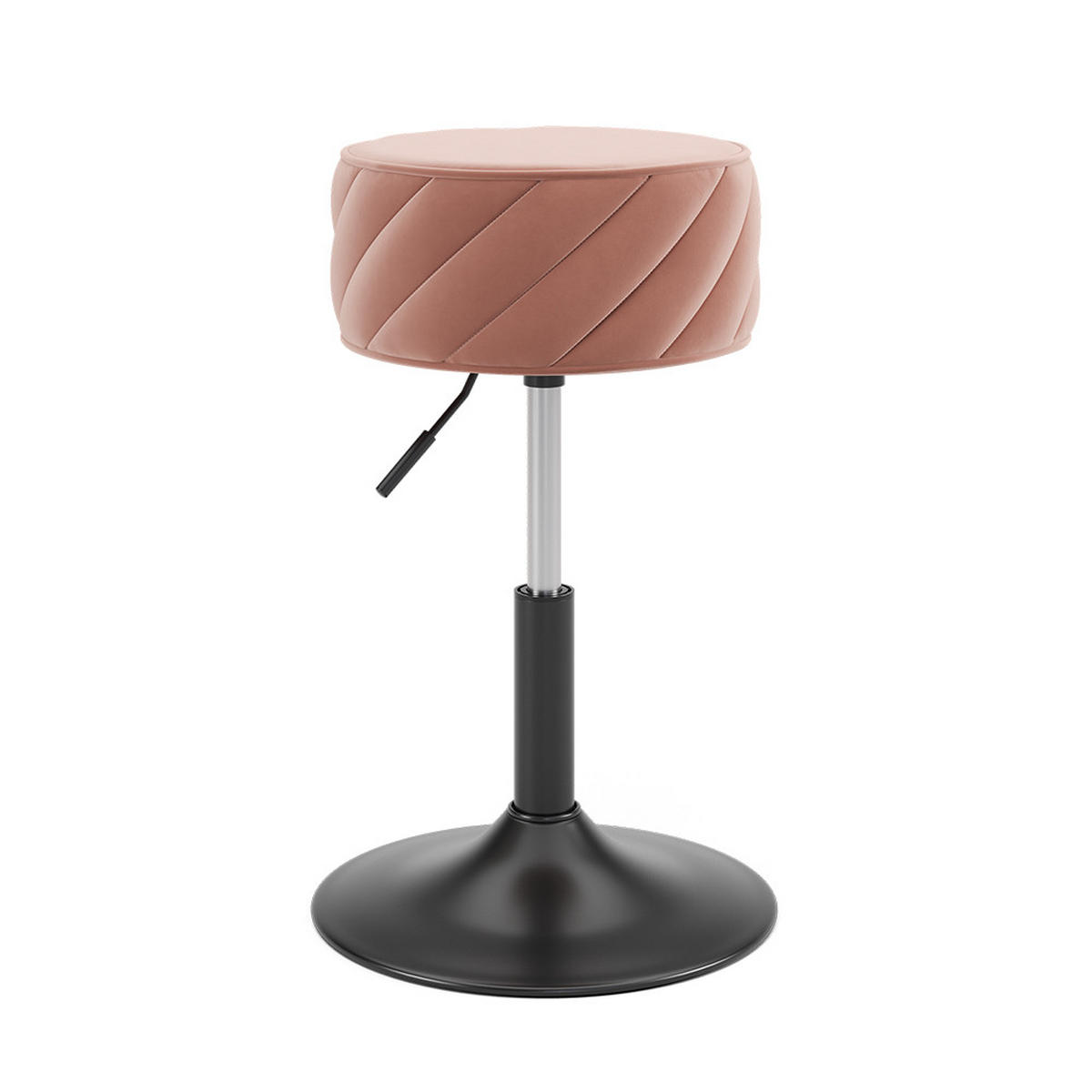 HOCKER Cherio Rosa 35 x 50.5 cm - Pink, Textil (35/50.5/38.5cm) - Vicco