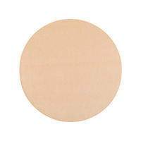TREND VELOURS TEPPICH JOY RUND - Beige, Textil (200/200cm) - Snapstyle