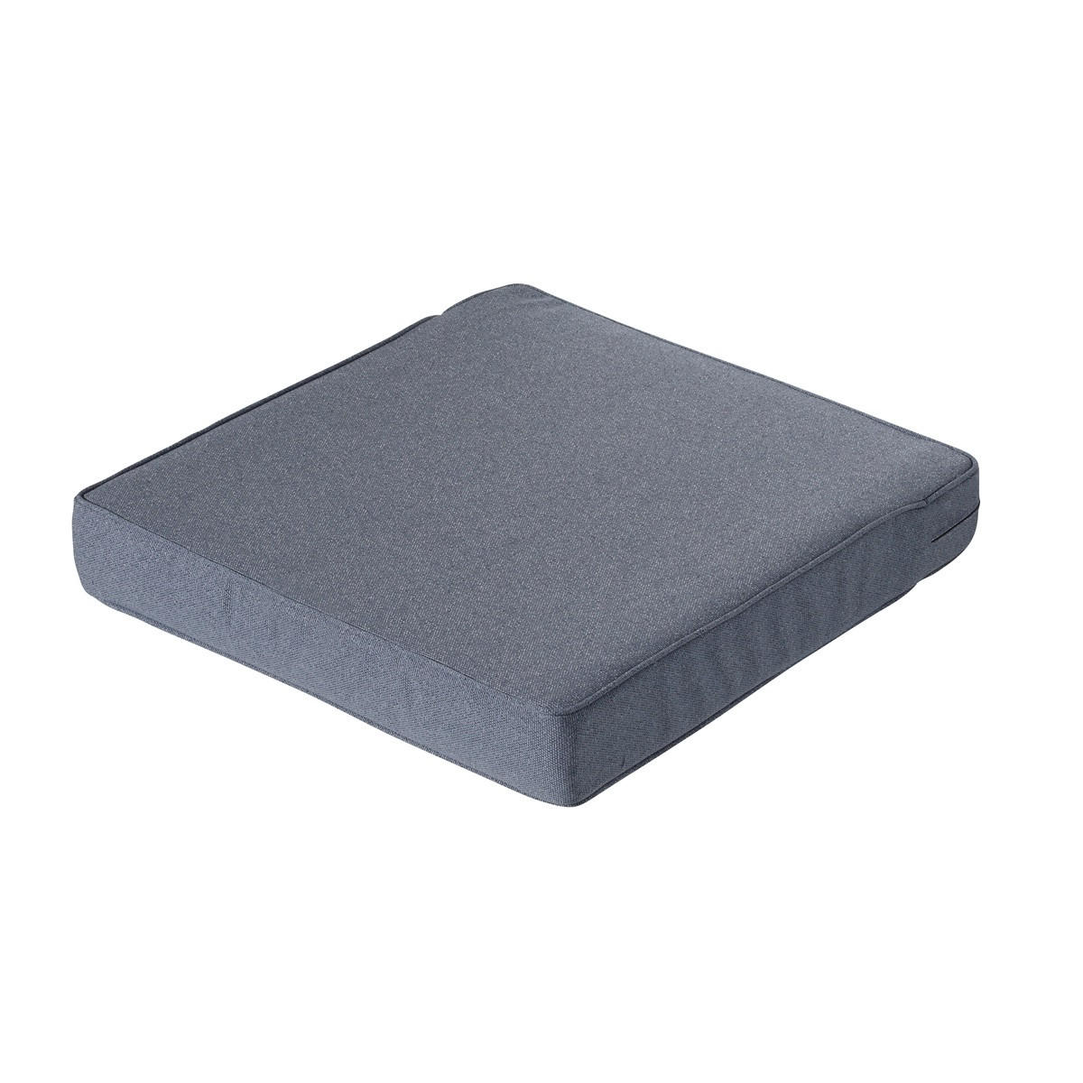 SITZKISSEN Manchester 60/60 cm 2er-Set - Blaugrau, Textil (60/8/60cm) - Madison