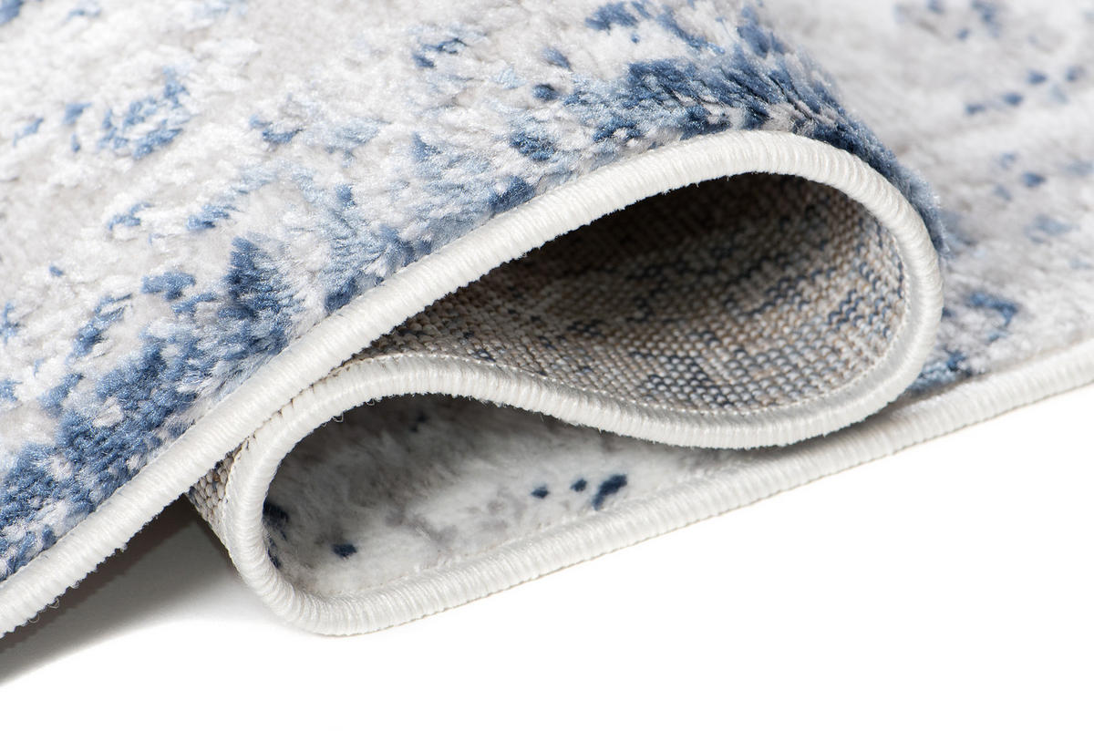 TEPPICH SKY Blau Grau 140/200 cm - Blau, Textil (140/200cm) - Tapiso