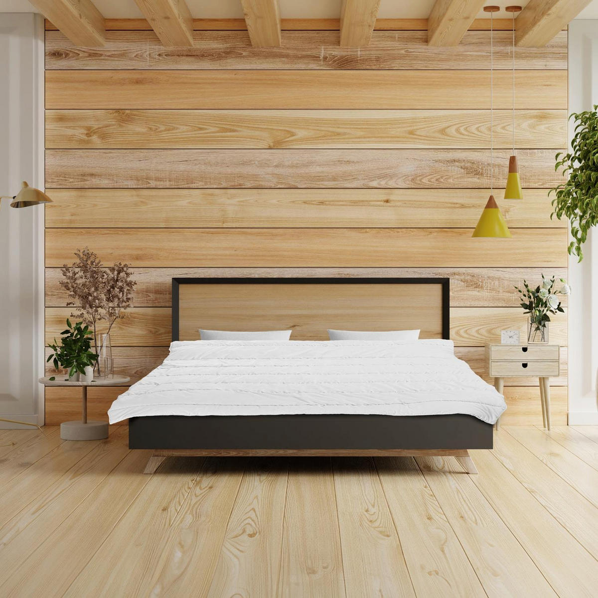 BETTDECKE Basic 135x200 cm - Weiß, Textil (135/200cm) - CloudComfort