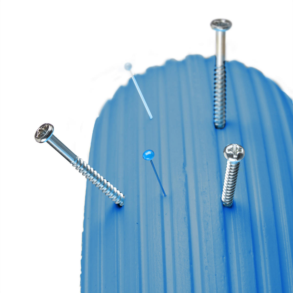 SCHUBKARRENRAD - Multicolor, Kunststoff/Metall (39/39/9cm) - Relaxdays