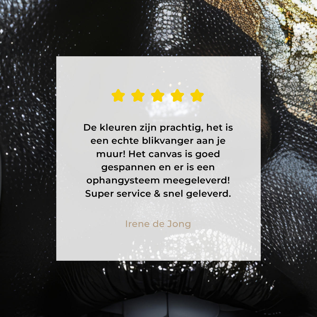 LEINWANDBILD Frau - Gold - Porträt - Schwarz-Weiß - Luxus Deko Groß 90x90 cm - Hellblau, Textil (90/90cm) - MuchoWow