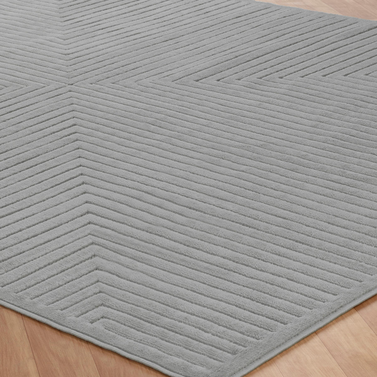 OUTDOORTEPPICH 120x170 cm Grau - Grau, Naturmaterialien/Textil (120/170cm) - LIVABLISS