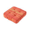 SITZKISSEN Morocco terracotta gestreift 40/40/8 cm - Terracotta, Textil (40/40/8cm) - Homescapes