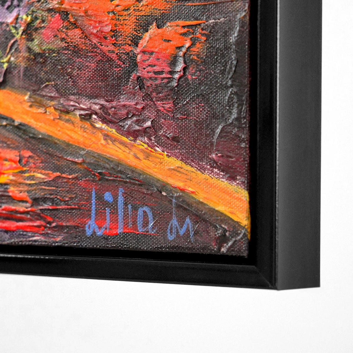 GEMÄLDE Brandenburger Tor Schattenfugenrahmen Schwarz 140x70 cm - Schwarz, Holz (140/70cm) - YS-art gallery