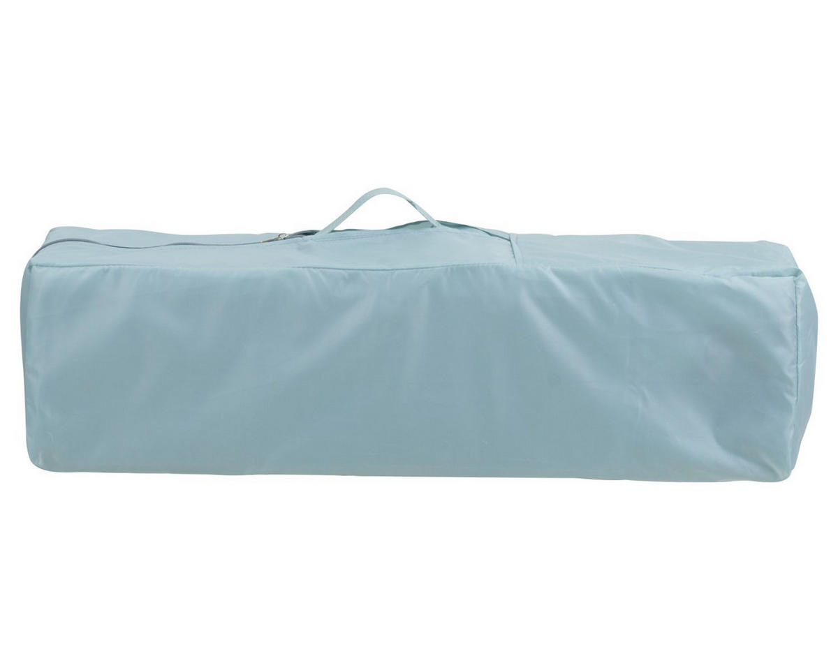REISEBETT So Gifted Plus grün zwei Ebenen, Spielbogen, Wickelauflage, Räder - Grün, Kunststoff (60/120cm) - Kikka boo
