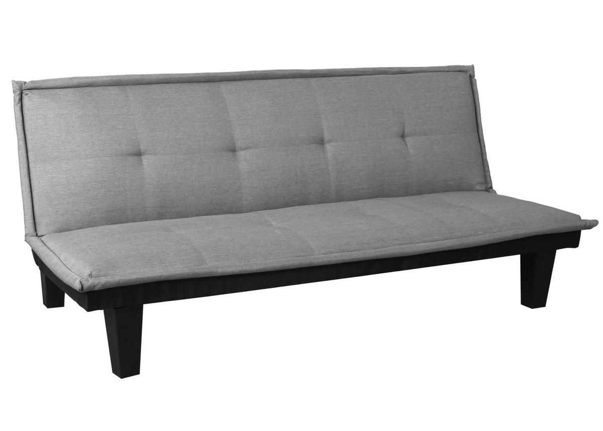 3ER-SOFA Hellgrau - Hellgrau, Textil (170/75/85cm) - MCW
