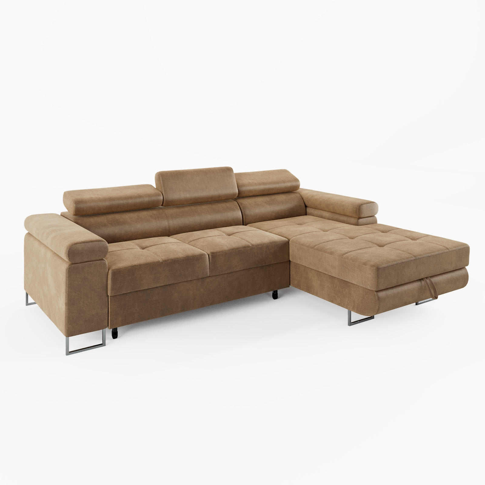 Barchello Ecksofa Beige 235x175 cm