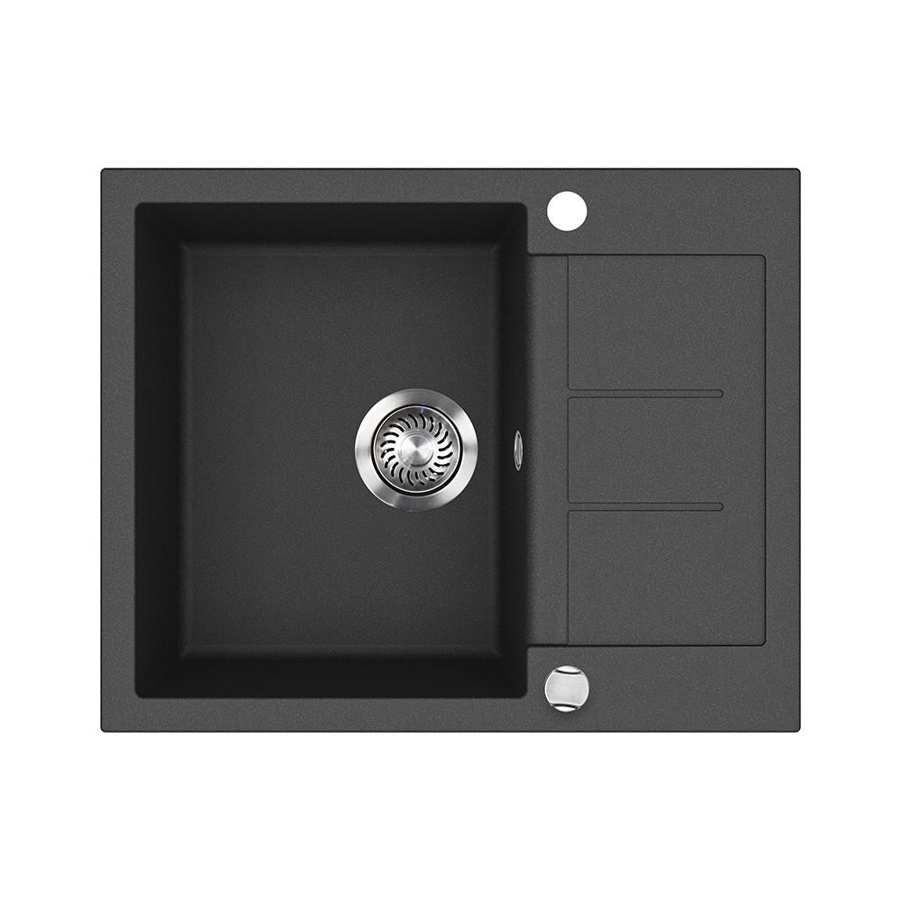 UMYVADLO Rom Černá - černá, keramika (62/20/50cm) - Bergstroem