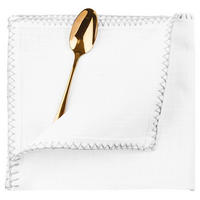SERVIETTE Finca - Weiß, Textil (42/42cm) - Butlers