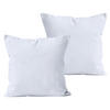 KISSENBEZUG 80x80 cm aus 100% Baumwolle, Kissenhülle Weiß Uni - Weiß, Textil (80/80cm) - Carpe Sonno
