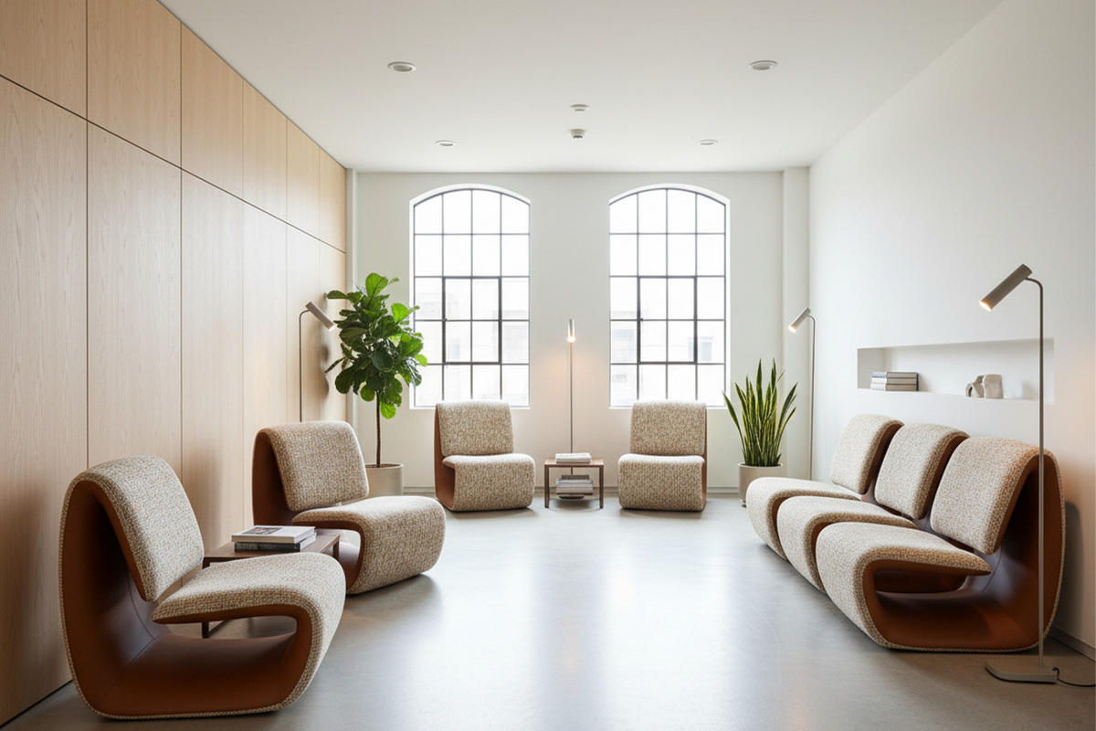 LOUNGESESSEL HAZEL Beige Kunstleder, Webstoff - Beige/Schwarz, Kunststoff/Textil (67/79/89cm) - KAWOLA