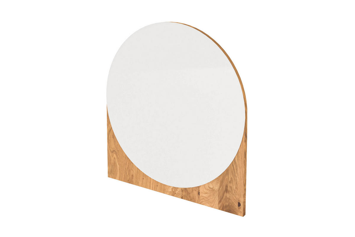 WANDSPIEGEL INA Wildeiche - Wildeiche, Holz (55/62/3cm) - byoak