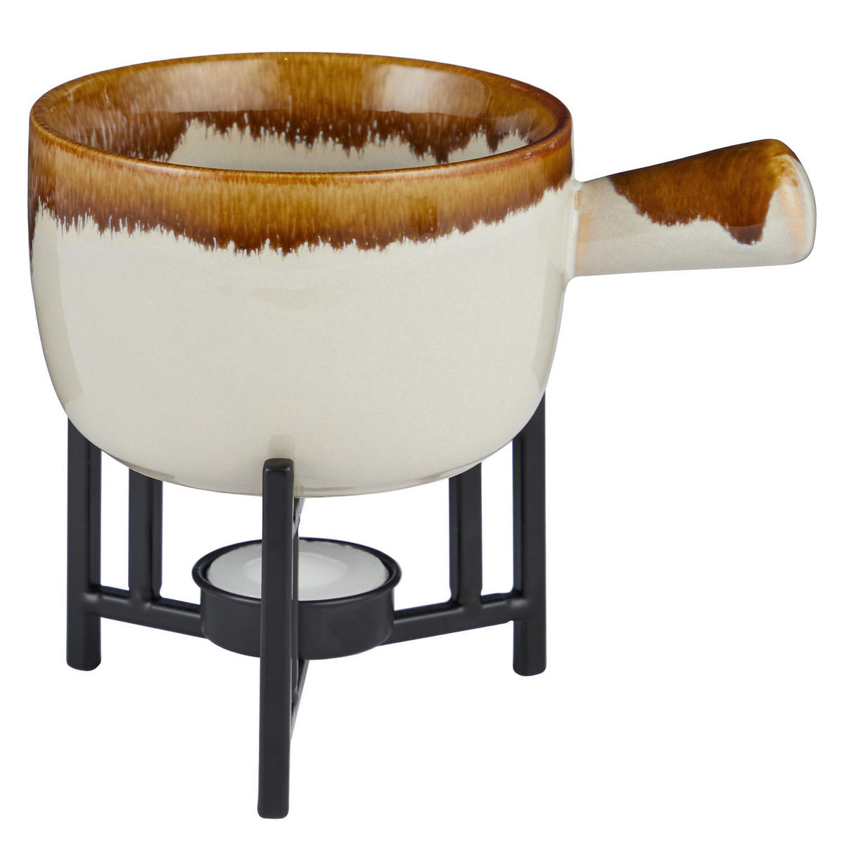 SCHOKOLADENFONDUE Au Chocolat - Beige, Keramik (12/8cm) - Butlers