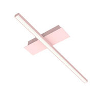 LED-DECKENLEUCHTE - Pink, Metall (2/50/2cm) - Lumicom