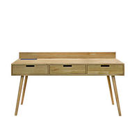 HOLZSCHREIBTISCH mit Schubladen AXEL III - Eichefarben, Holz (60/150/76cm) - Rawood Furniture