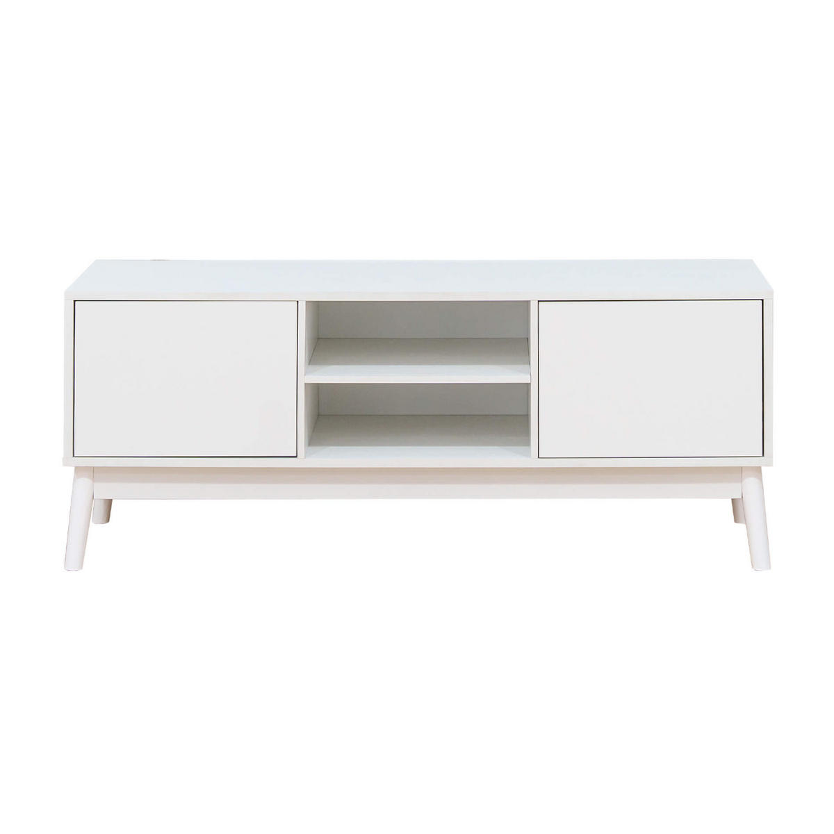 TV-SCHRANK Weiß 39,5/120/48 cm - Weiß, Holzwerkstoff (120/48/39.5cm) - Mobili Rebecca