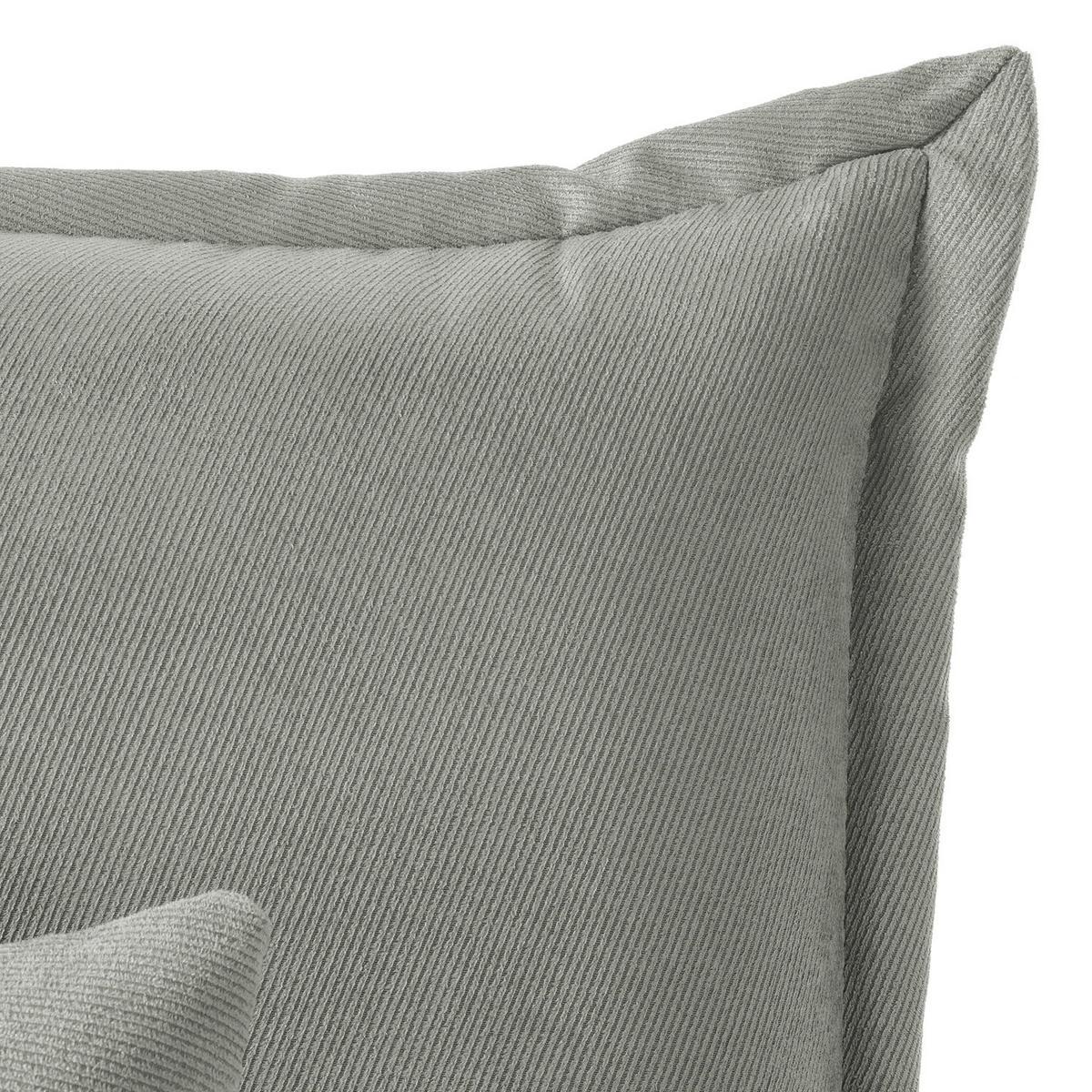 SCHLAFSESSEL - Schwarz/Grau, Textil/Metall (100/64/73cm) - home24