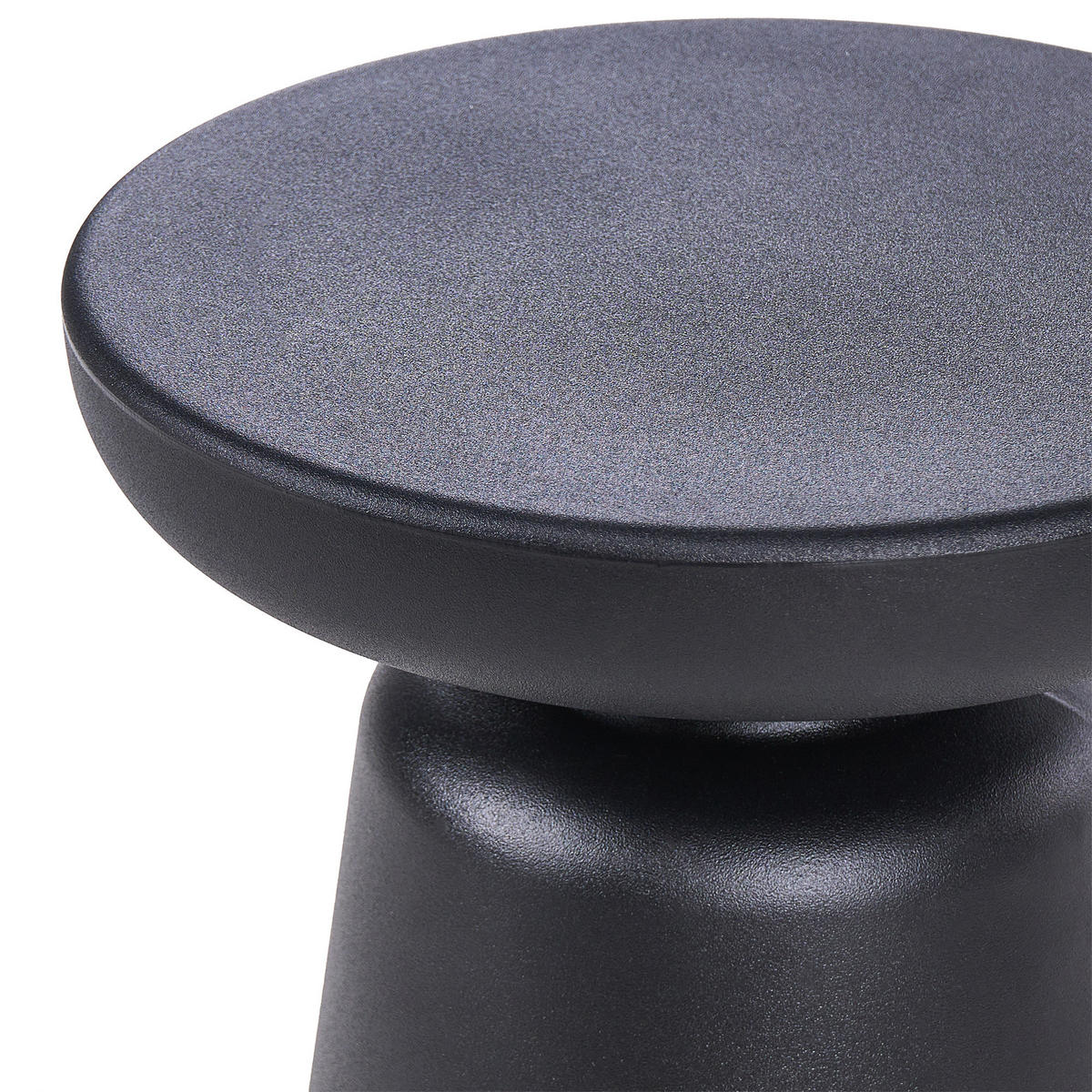 BEISTELLTISCH Schwarz Tofet - Schwarz, Kunststoff (39/39/44cm) - Beliani