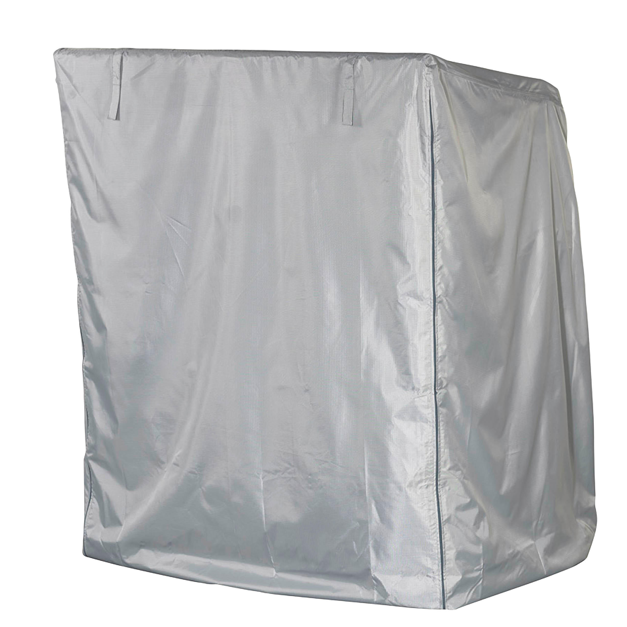 STRANDKORBHÜLLE SHP-80021 - Grau, Kunststoff (125/165/100cm) - mehr Garten