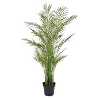 KUNSTBAUM Künstliche Areca Palme - Amelie 180 cm - Grün, Kunststoff (180cm) - aplanta