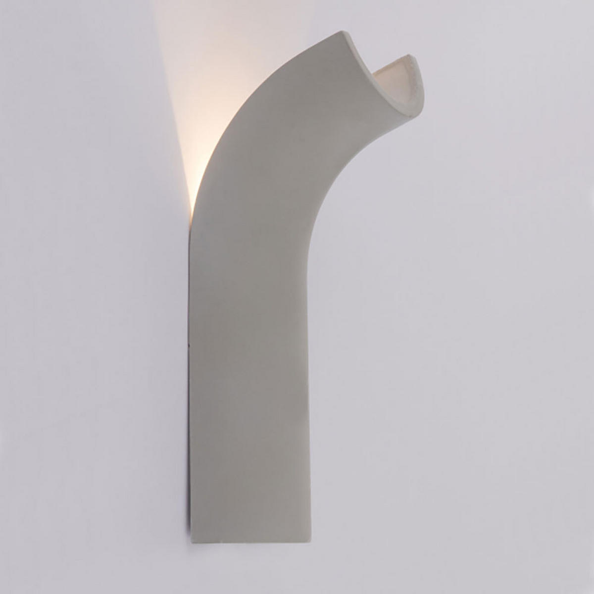 LED WANDLEUCHTE Beton Grau 2er Set - Grau, Stein (10/30/12.8cm) - Globo Lighting