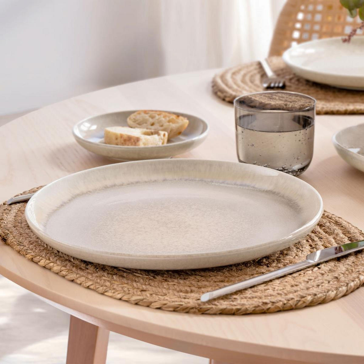 TELLER Perlemor Sand beige ø 16 cm 6er Set - Beige, Keramik (16cm) - like.Villeroy & Boch