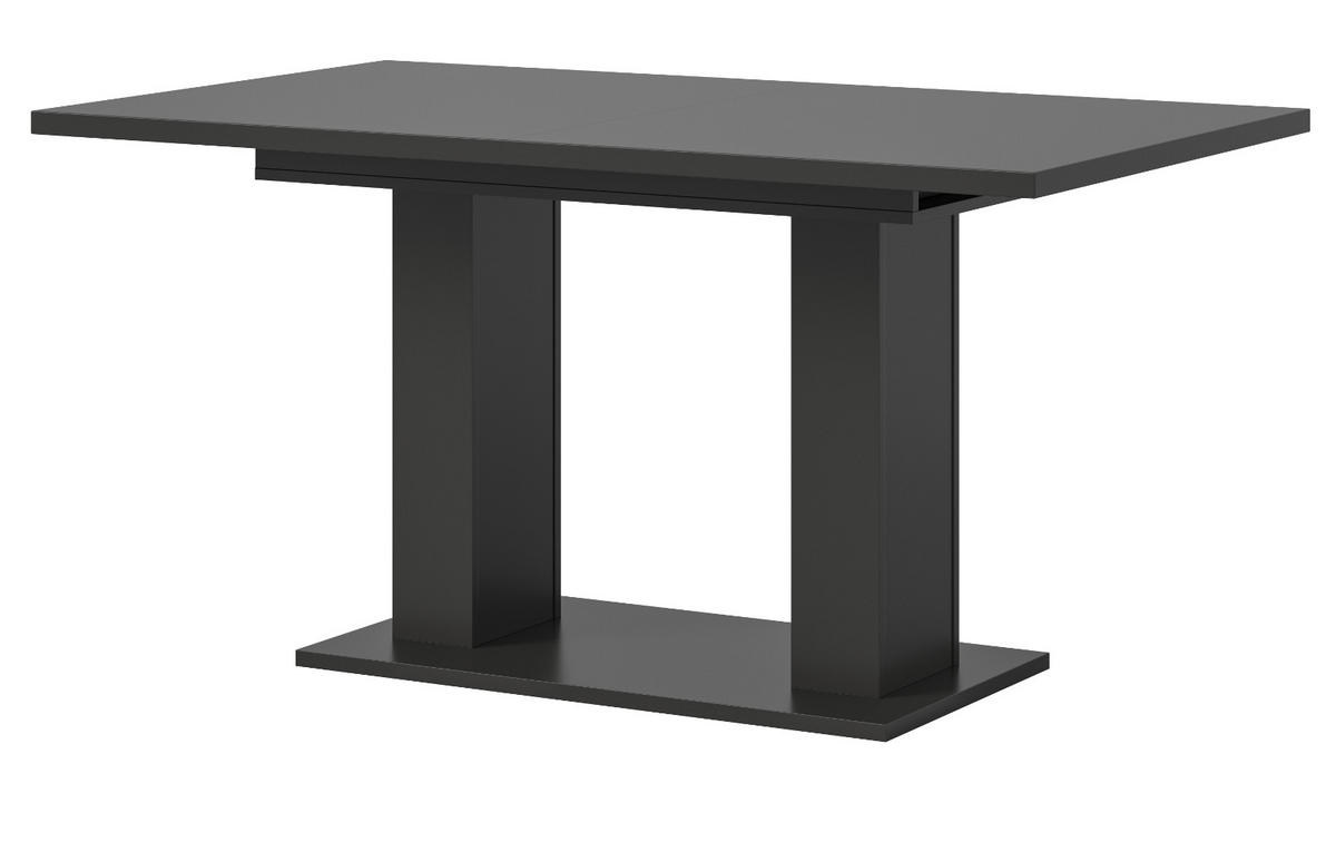 ESSTISCH grau, Küchentisch ausziehbar 150 - 190 cm - Grau, Holzwerkstoff/Metall (150/90/76cm) - Inn.Furn