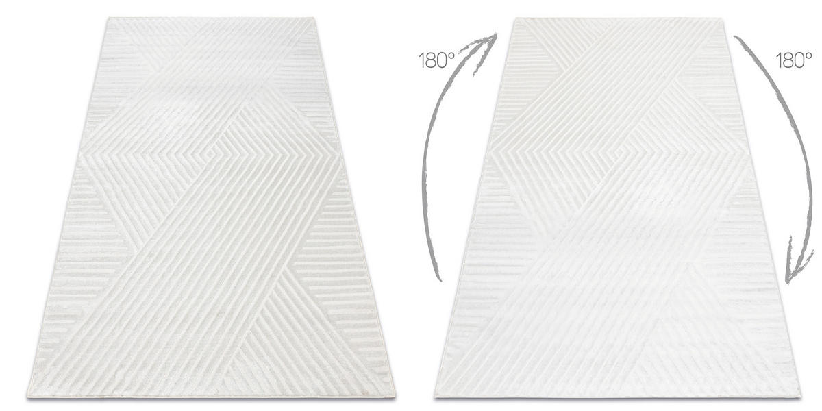 TEPPICH Balance 120/170 cm - Creme, Textil (120/170cm) - rugsX