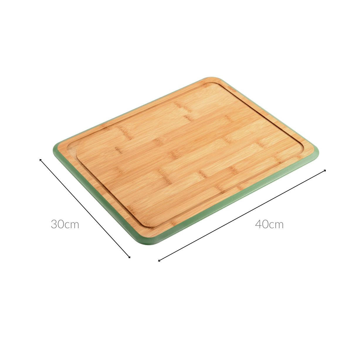 SCHNEIDEBRETT Babus schwarz - Beige, Naturmaterialien (15/23cm) - Kesper