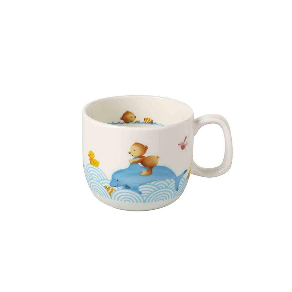 FRÜHSTÜCKSSET Happy as a Bear bunt 2er Set - Multicolor, Keramik (1/1/1cm) - Villeroy & Boch