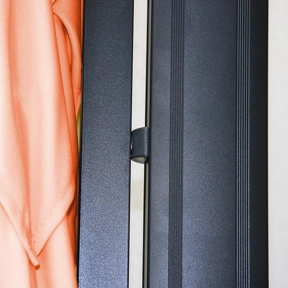 AMPELSCHIRM Orange 300/400 cm - Orange, Textil (400/300cm) - MCW