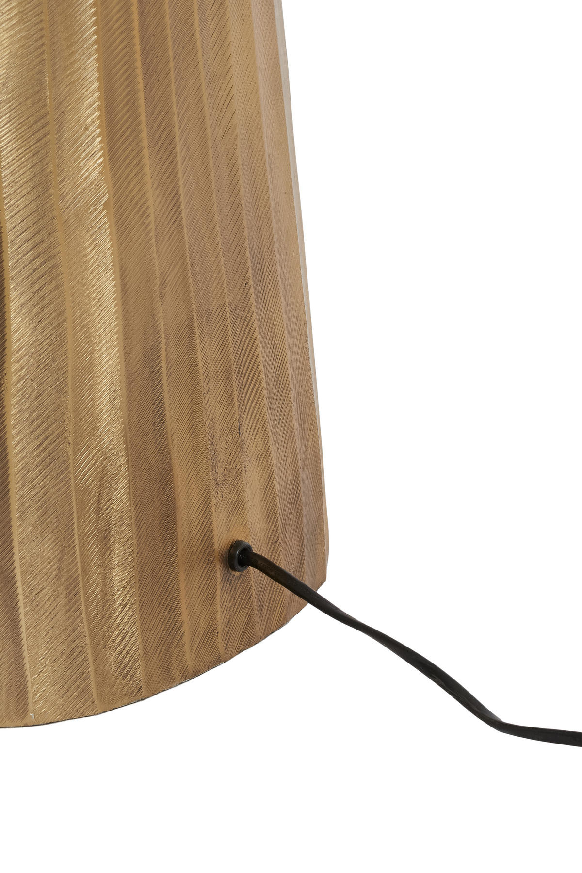STEHLAMPE Mijas Bronze 24/12/119 cm - Messingfarben, Metall (24/12/119cm) - Light & Living