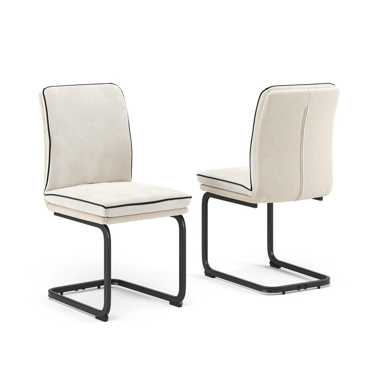 KONZOLOVÁ ŽIDLE Eleganza Béžová - béžová, textil (49/95.5/63.5cm) - Vicco