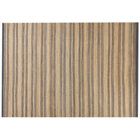 TEPPICH geflochten Budho 230/160 cm - Grau, Naturmaterialen (160/230cm) - Beliani
