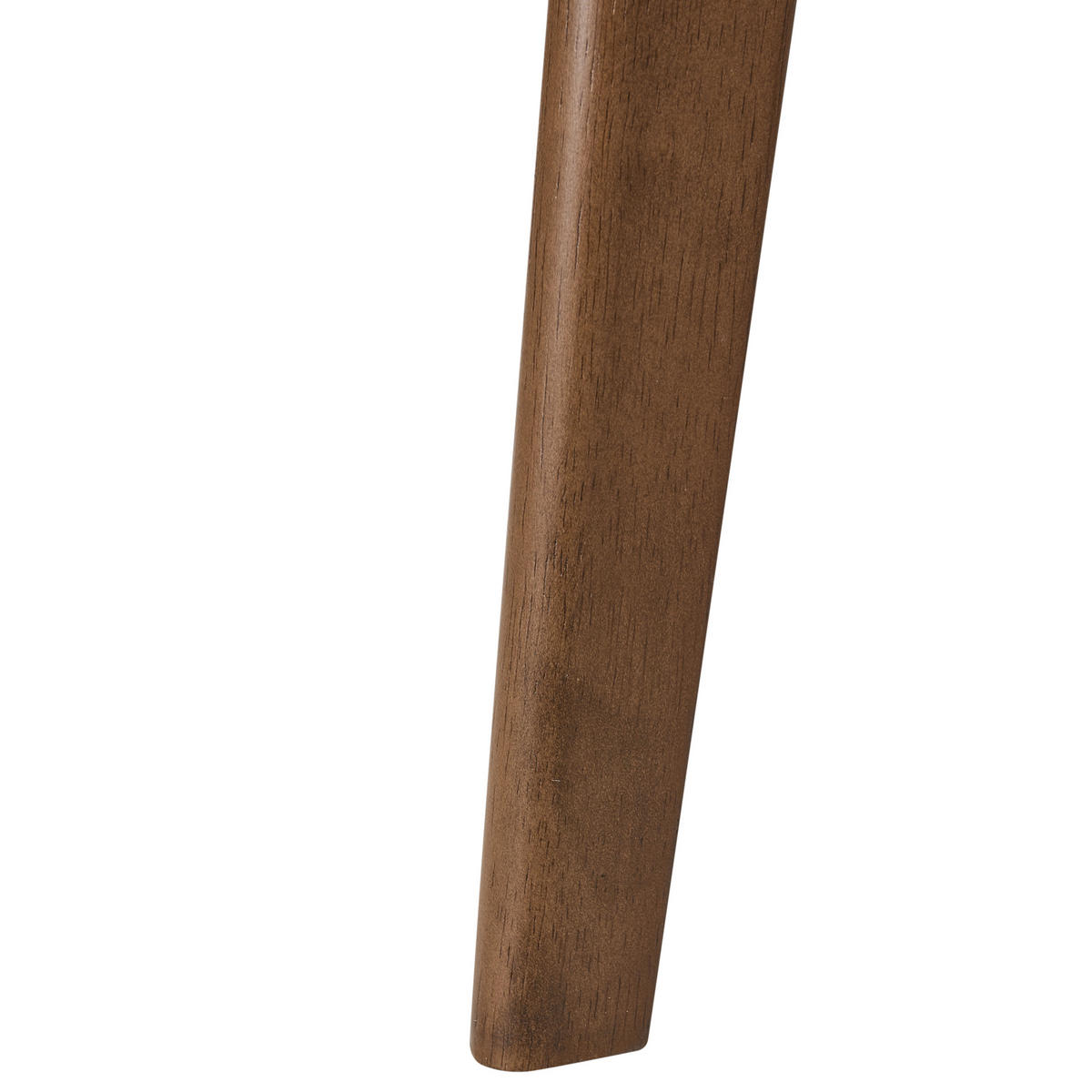 ESSZIMMERSTUHL 2er Set Holz Dunkelbraun/Cremeweiß Hope - Dunkelbraun/Weiß, Holz (51/77/49cm) - Beliani