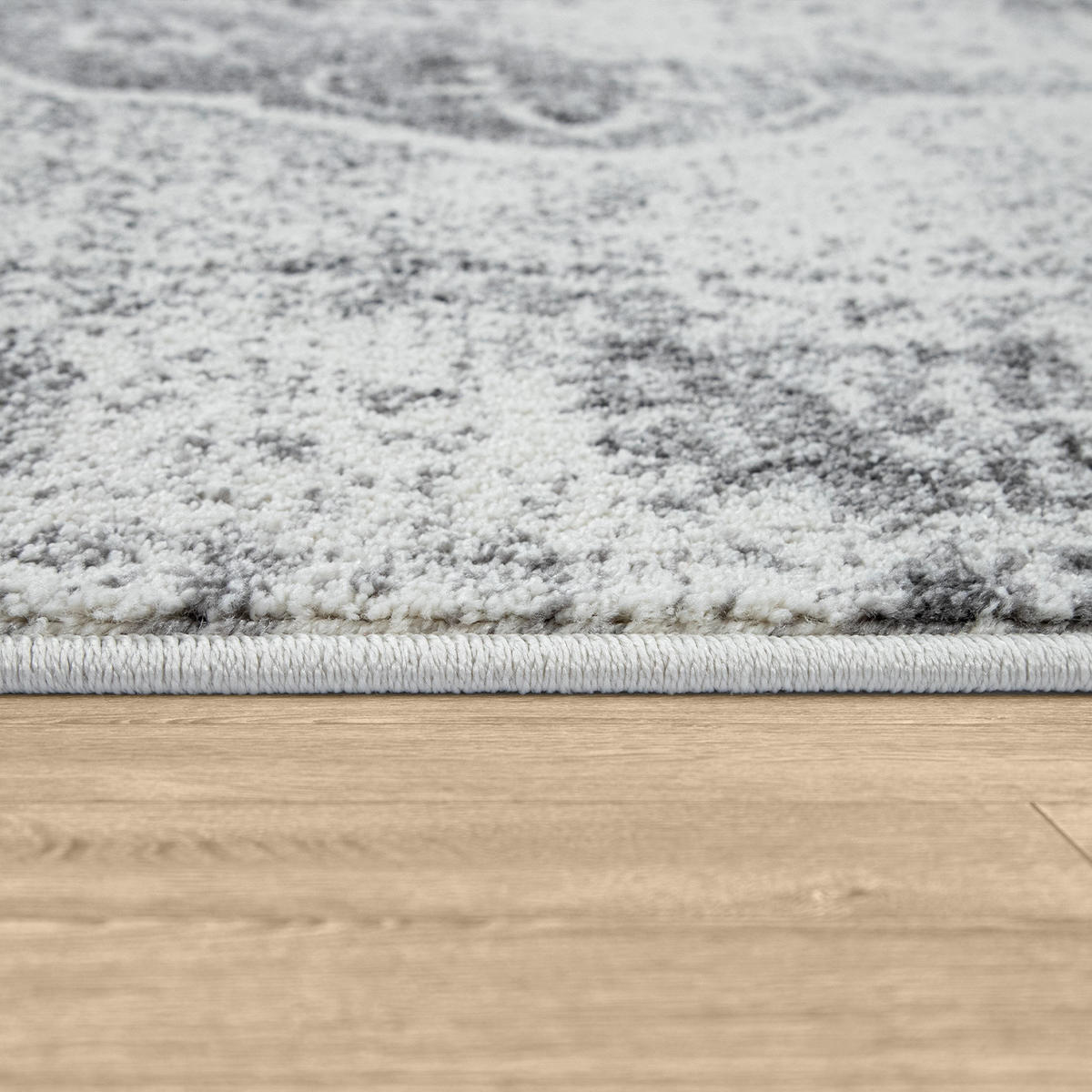 KURZFLORTEPPICH 60/100 cm Alabama 373 - Grau, Textil (60/100cm) - Paco Home