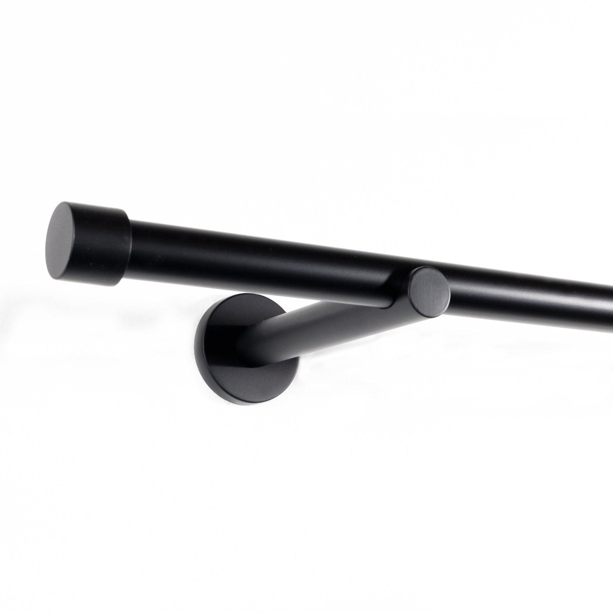 Deco-Raum Gardinenstange Schwarz 420 cm