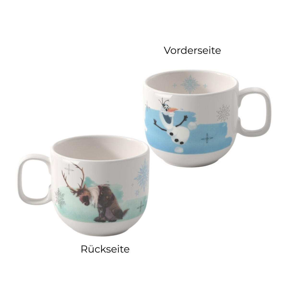 KINDERGESCHIRR-SET Disney Frozen bunt 7er Set - Multicolor, Keramik/Metall (2/2/2cm) - Villeroy & Boch